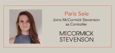 Paris Sele, Controller with McCormick Stevenson