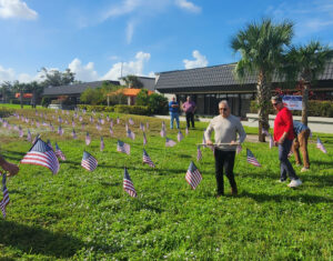 MCCST Field of Flag Honoring Veterans