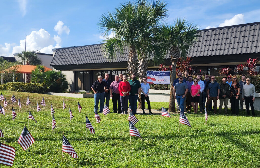 McCormick Stevenson Team -  Veterans Day Field of Flags Tribute