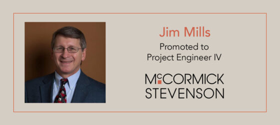 Jim Mills with McCormick Stevenson