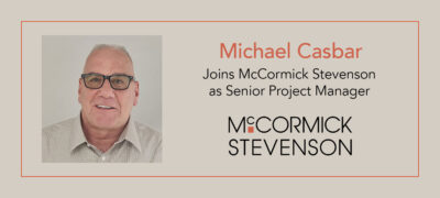 Michael Casbar with McCormick Stevenson